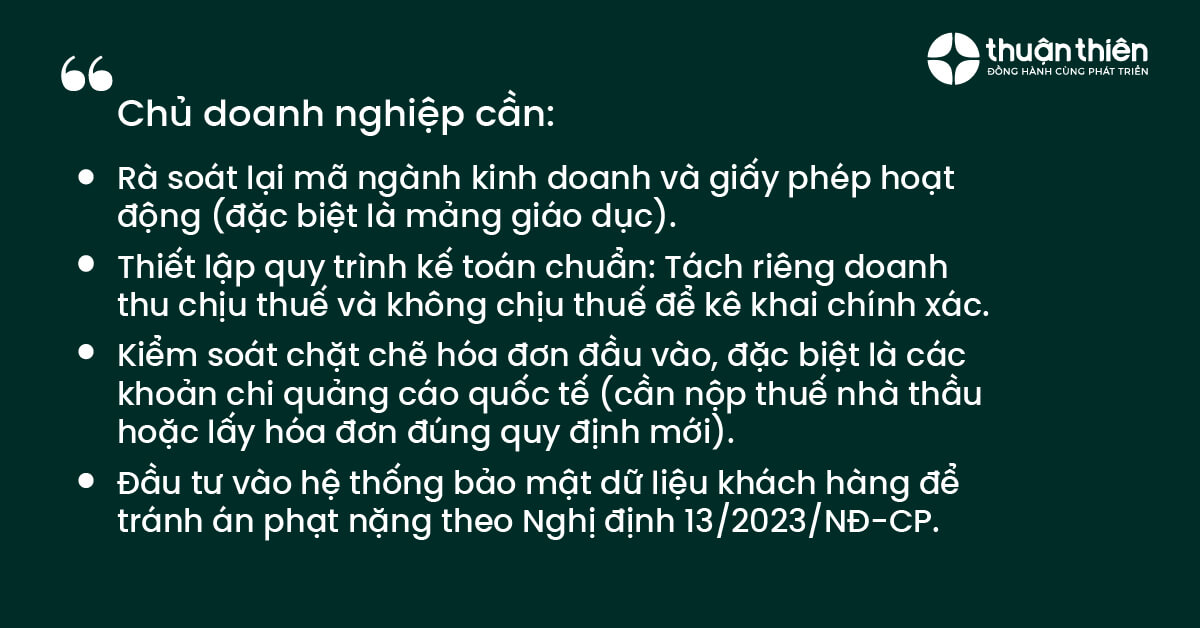C&aacute;c lưu &yacute; quan trọng khi kinh doanh dịch vụ số